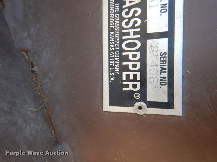 image for item HV9202 2011 Grasshopper 930D ZTR lawn mower