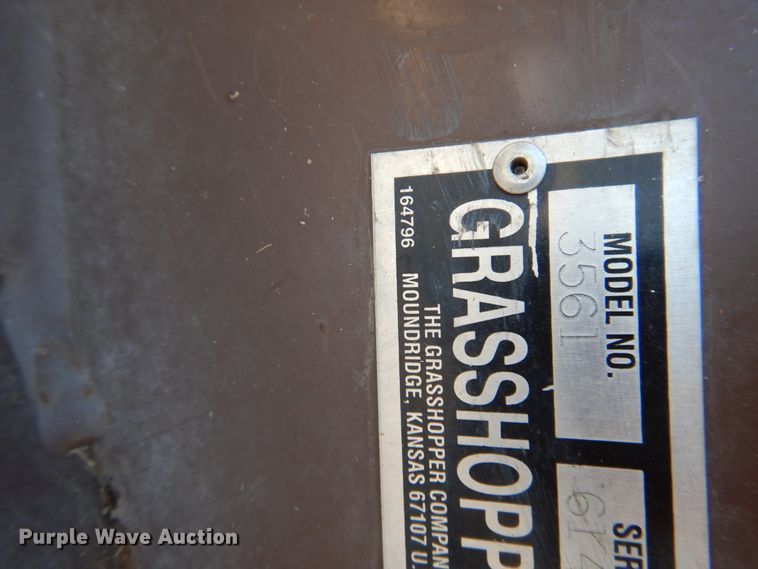 image for item HV9202 2011 Grasshopper 930D ZTR lawn mower