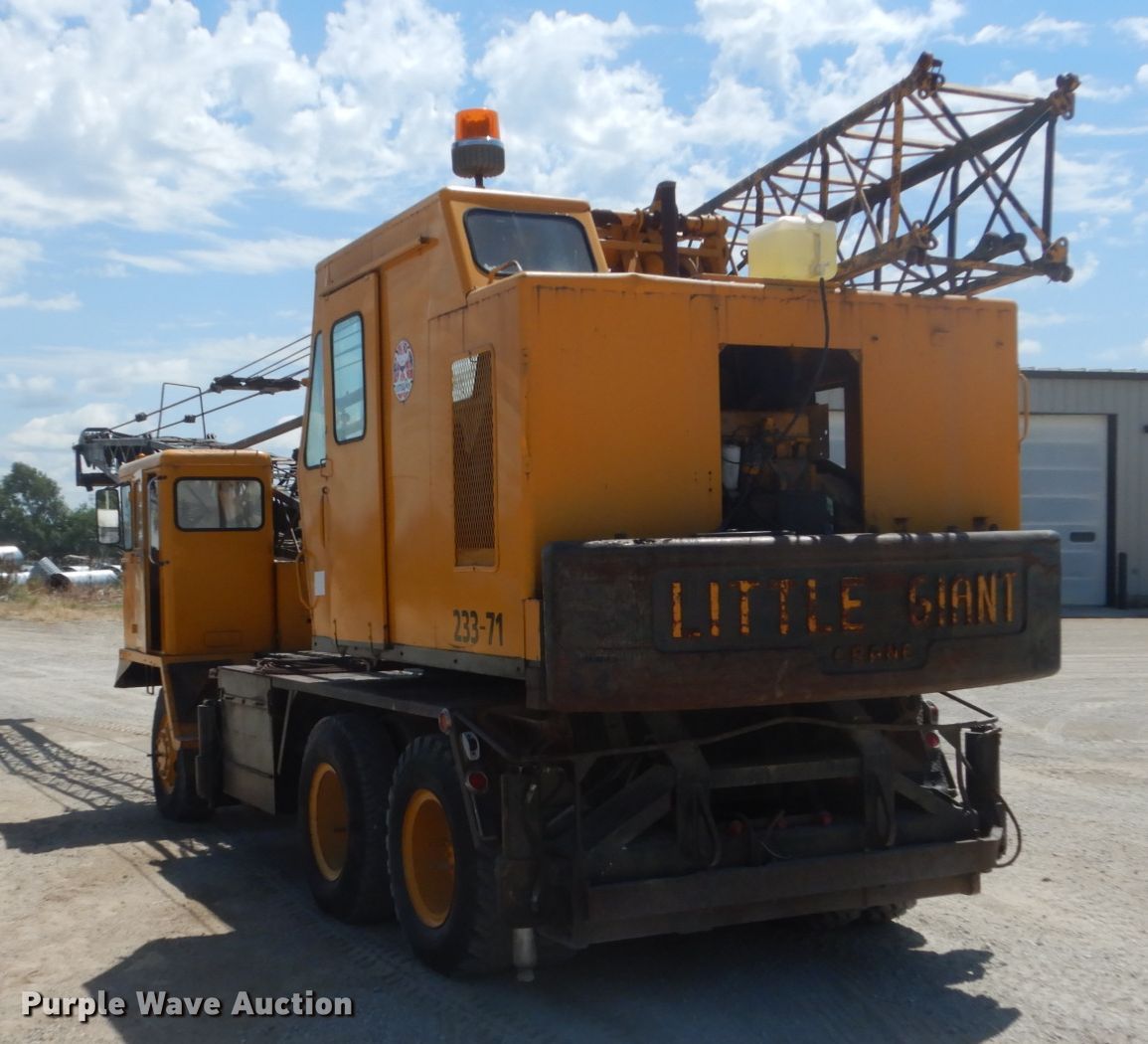 Little Giant 48 crane in Winterset, IA Item FK9285 sold Purple Wave