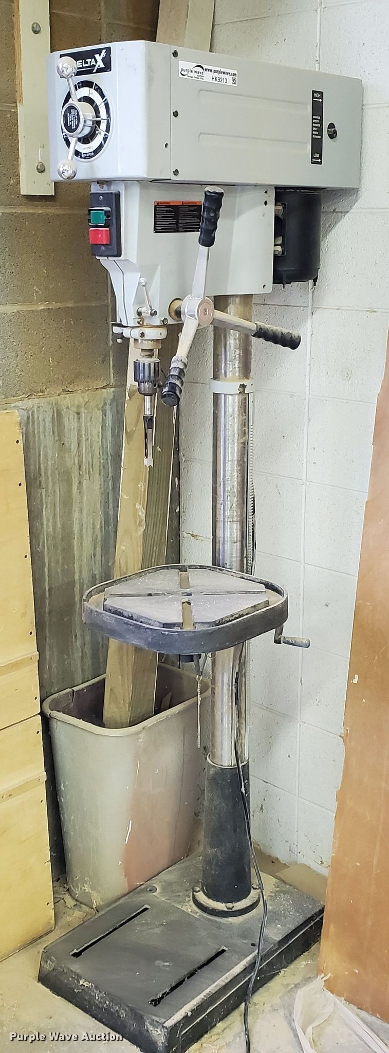 Delta 17990X drill press in Oberlin, KS Item HK9213 sold Purple Wave