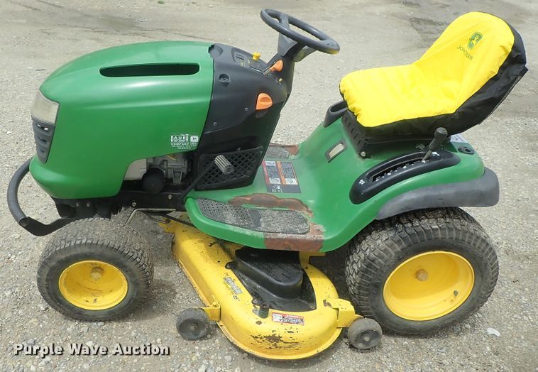 image for item DE0668 John Deere L120 lawn mower