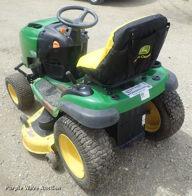 image for item DE0668 John Deere L120 lawn mower