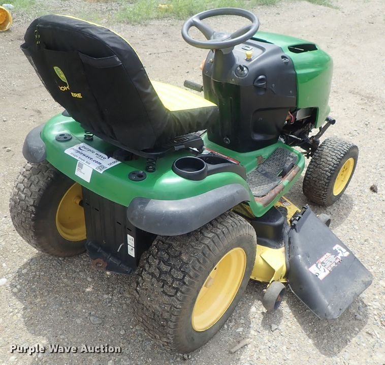image for item DE0668 John Deere L120 lawn mower