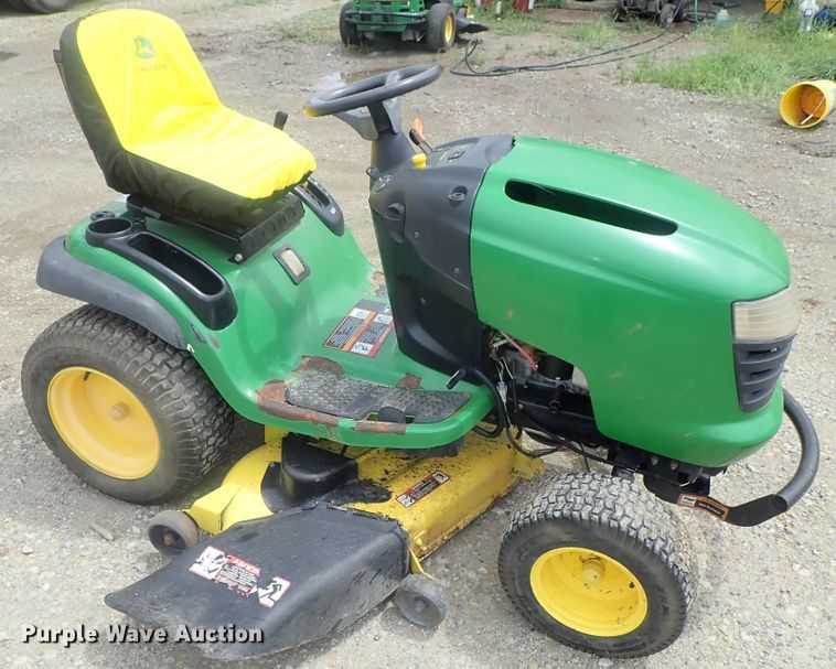 image for item DE0668 John Deere L120 lawn mower