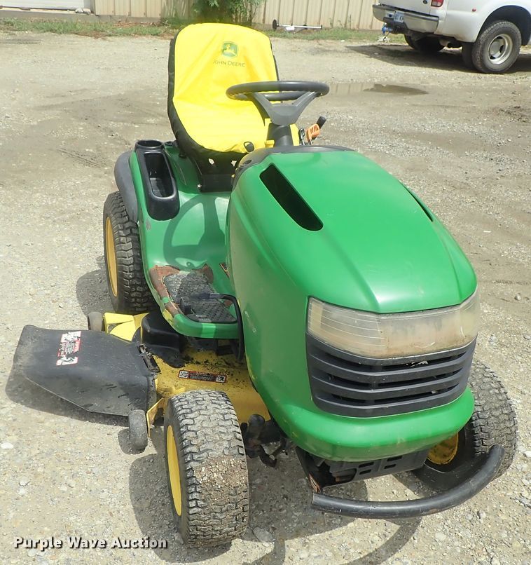 image for item DE0668 John Deere L120 lawn mower