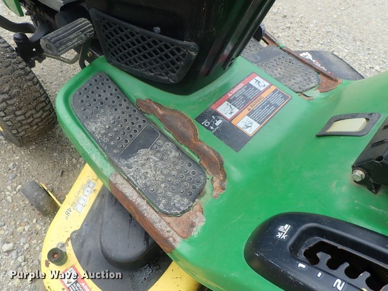 image for item DE0668 John Deere L120 lawn mower