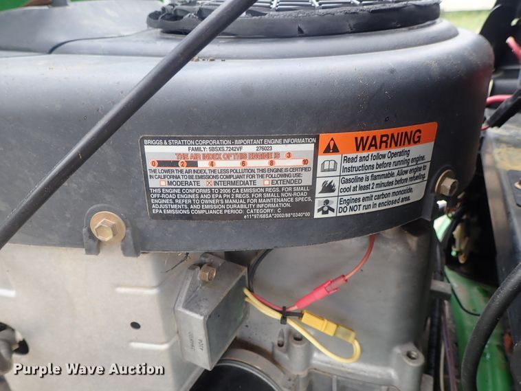 image for item DE0668 John Deere L120 lawn mower