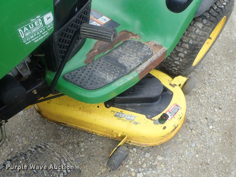 image for item DE0668 John Deere L120 lawn mower