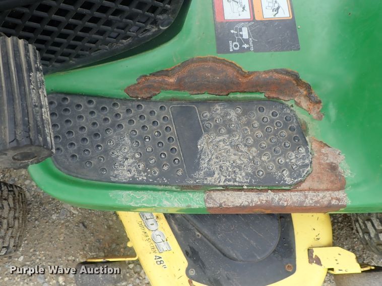 image for item DE0668 John Deere L120 lawn mower