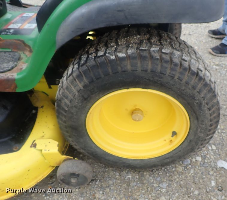 image for item DE0668 John Deere L120 lawn mower