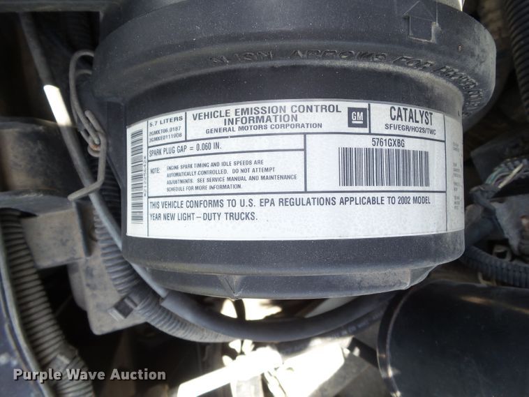 image for item DF0846 2002 GMC Savana G1500  handicap accessible van