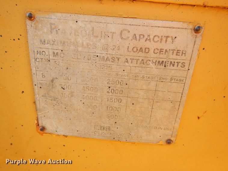 image for item DF5181 Allis Chalmers 705D forklift