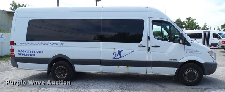 image for item DG1956 2008 Dodge Sprinter 3500  shuttle bus
