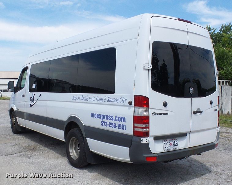 image for item DG1956 2008 Dodge Sprinter 3500  shuttle bus