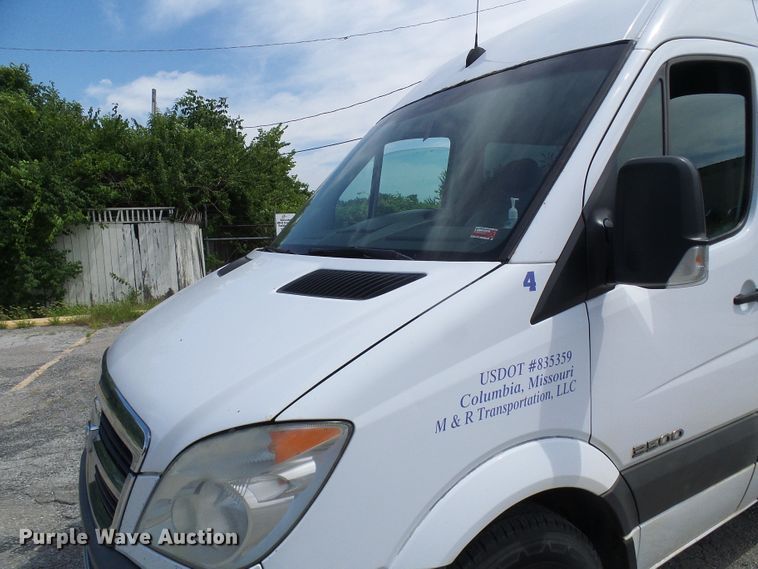 image for item DG1956 2008 Dodge Sprinter 3500  shuttle bus