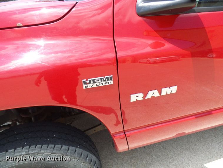 image for item DG1982 2008 Dodge Ram 1500  Mega Cab pickup truck