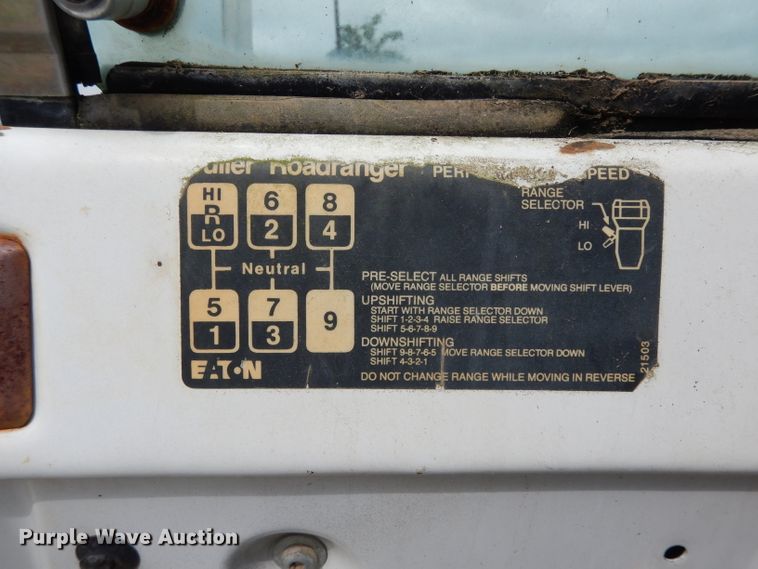 image for item DG6815 1987 GMC Brigadier  water truck