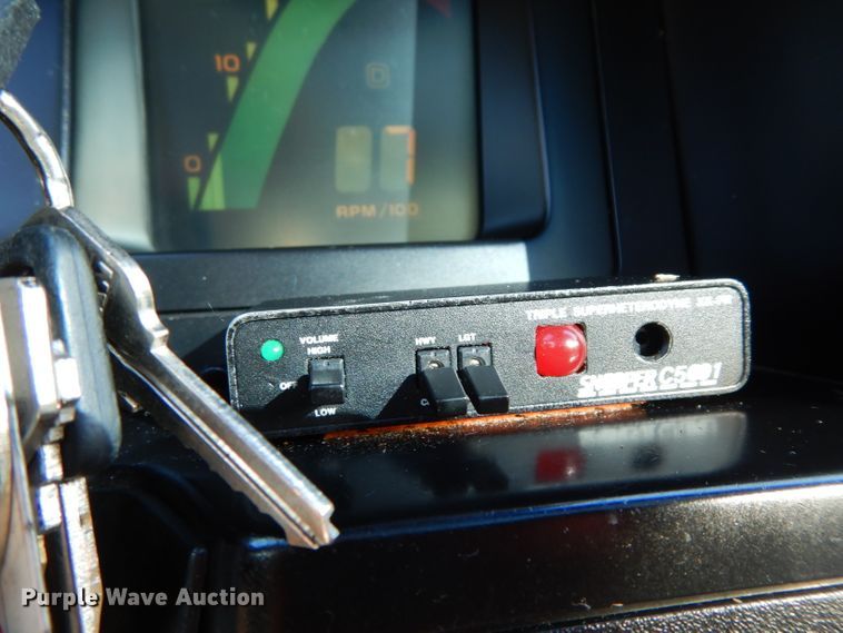 image for item DG6824 1988 Chevrolet Corvette 35th Anniversary Edition