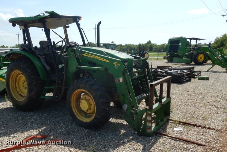 image for item DG6864 John Deere 5075M  MFWD tractor