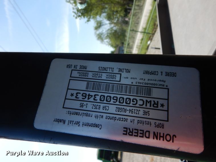 image for item DG6864 John Deere 5075M  MFWD tractor