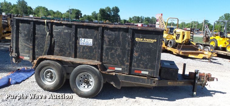 image for item DH3792 2010 Rice dump trailer