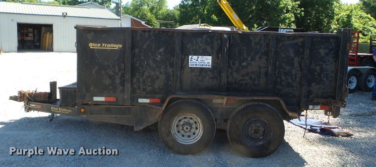 image for item DH3792 2010 Rice dump trailer
