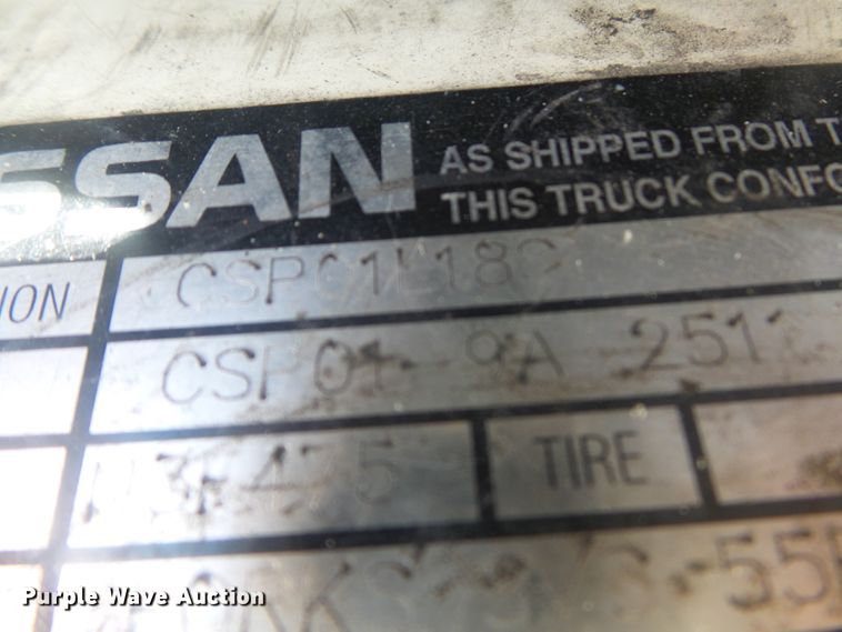 image for item DH3831 Nissan 35  forklift