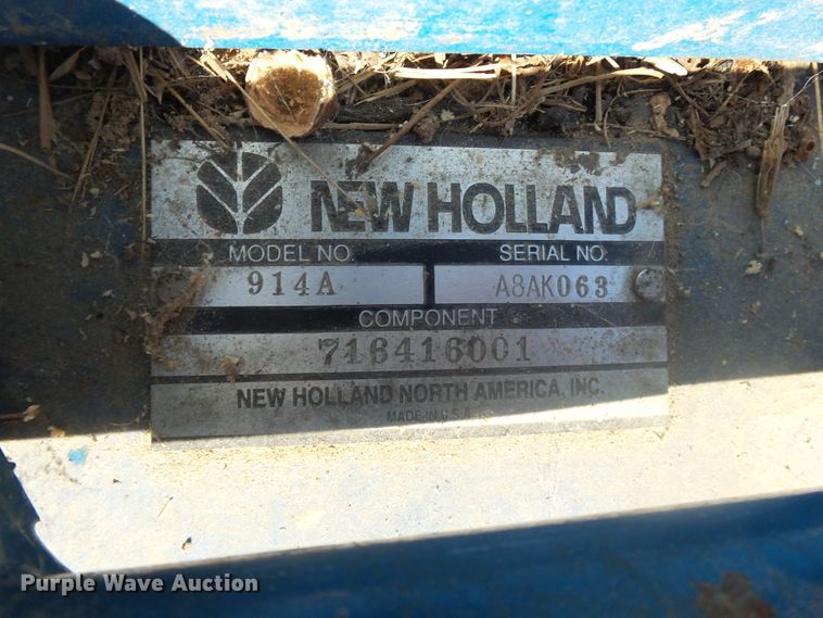 image for item DH3836 New Holland 914A mid-mount mower deck