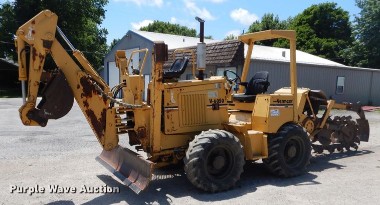 image for item DH4479 1991 Vermeer V6050  trencher