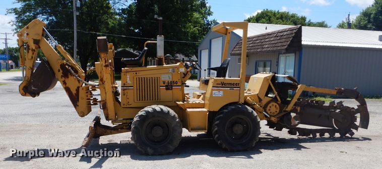 image for item DH4479 1991 Vermeer V6050  trencher