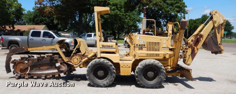 image for item DH4479 1991 Vermeer V6050  trencher