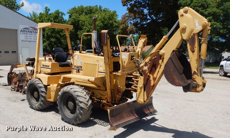 image for item DH4479 1991 Vermeer V6050  trencher