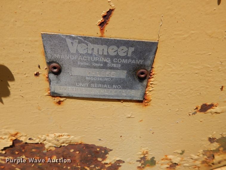 image for item DH4479 1991 Vermeer V6050  trencher