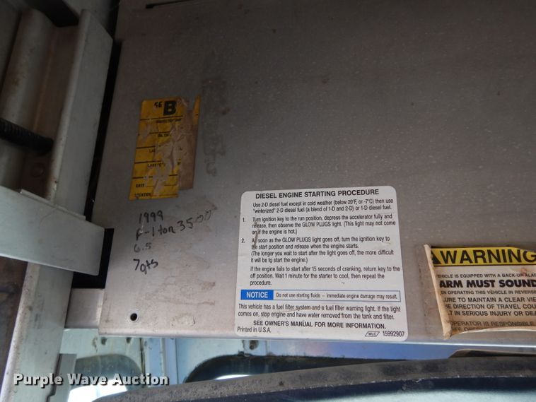 image for item DJ4277 1999 Chevrolet P40  delivery van