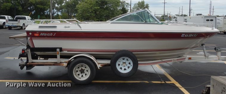 image for item DJ4303 1987 Mach 1  boat
