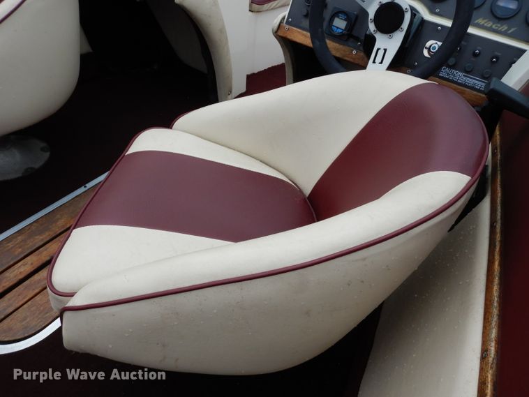 image for item DJ4303 1987 Mach 1  boat