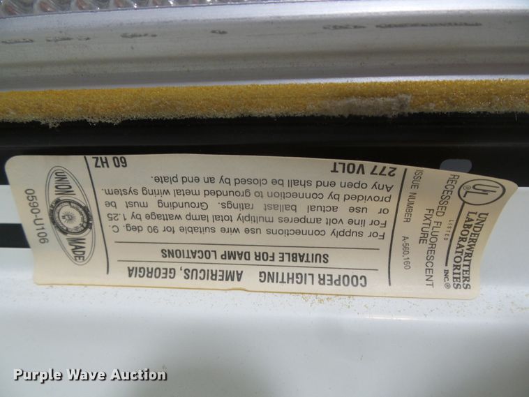 image for item EL9190 Approximately 80 florescent light fixture