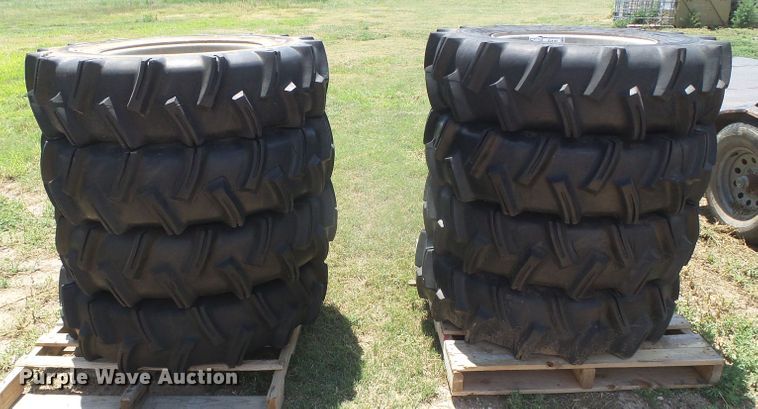image for item EL9193 (8) Firestone 12.5-22.5 tires and wheels