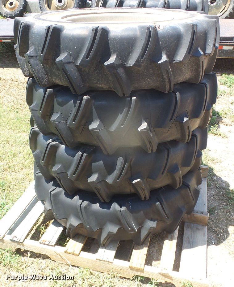 image for item EL9193 (8) Firestone 12.5-22.5 tires and wheels