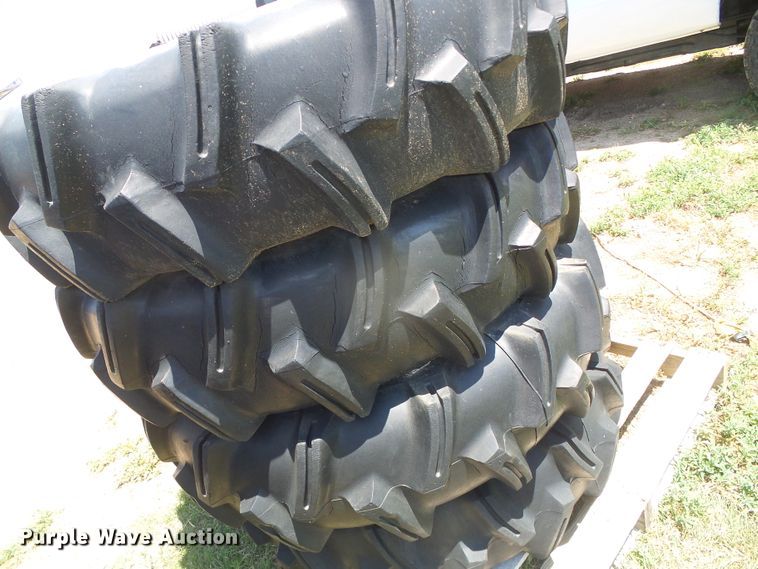 image for item EL9193 (8) Firestone 12.5-22.5 tires and wheels