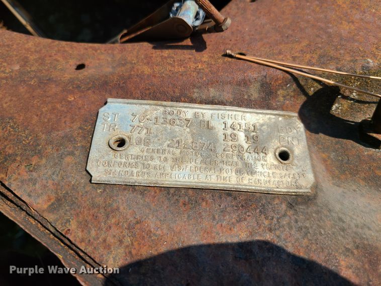 image for item EL9899 1970 Chevrolet Chevelle SS