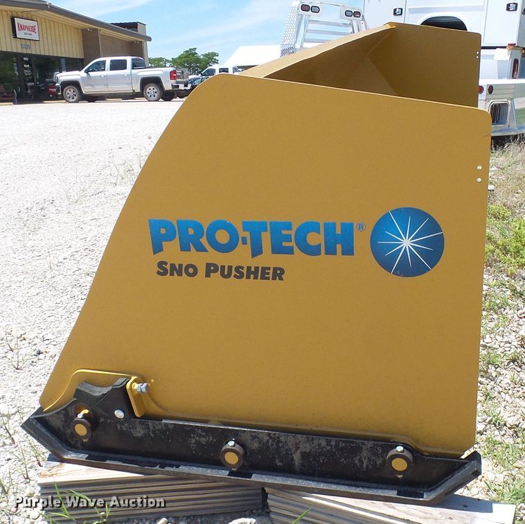 image for item EP9860 Pro Tech IS10S skid steer snow pusher