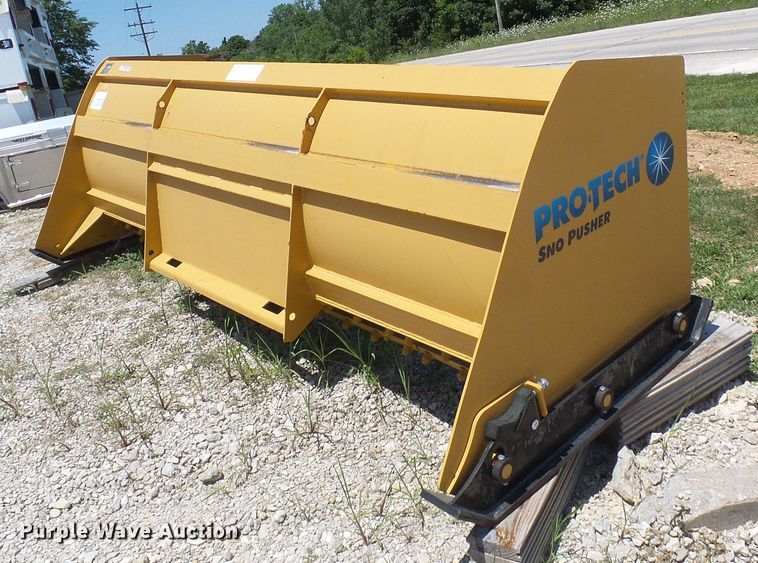image for item EP9860 Pro Tech IS10S skid steer snow pusher