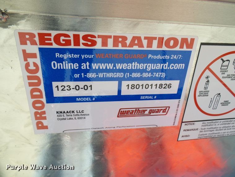 image for item EP9861 Weather Guard 123-0-01 toolbox