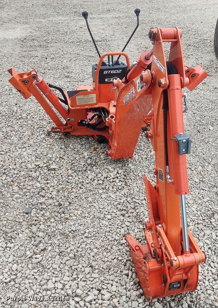 image for item EQ9406 Kubota BT602 backhoe attachment