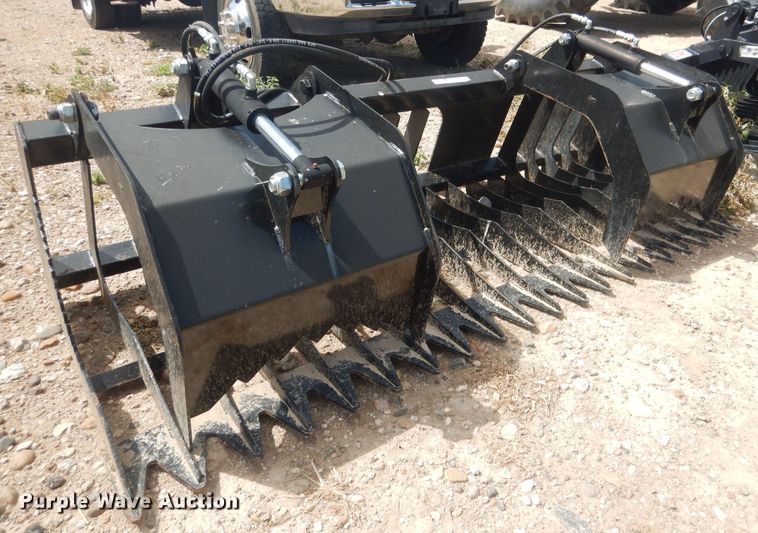 image for item FA9385 Brute 84"W skid steer grapple bucket