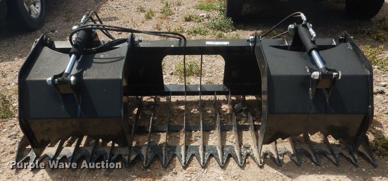 image for item FA9385 Brute 84"W skid steer grapple bucket