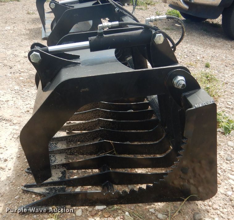 image for item FA9385 Brute 84"W skid steer grapple bucket