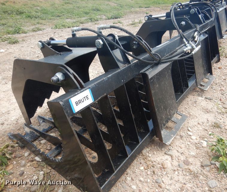 image for item FA9385 Brute 84"W skid steer grapple bucket