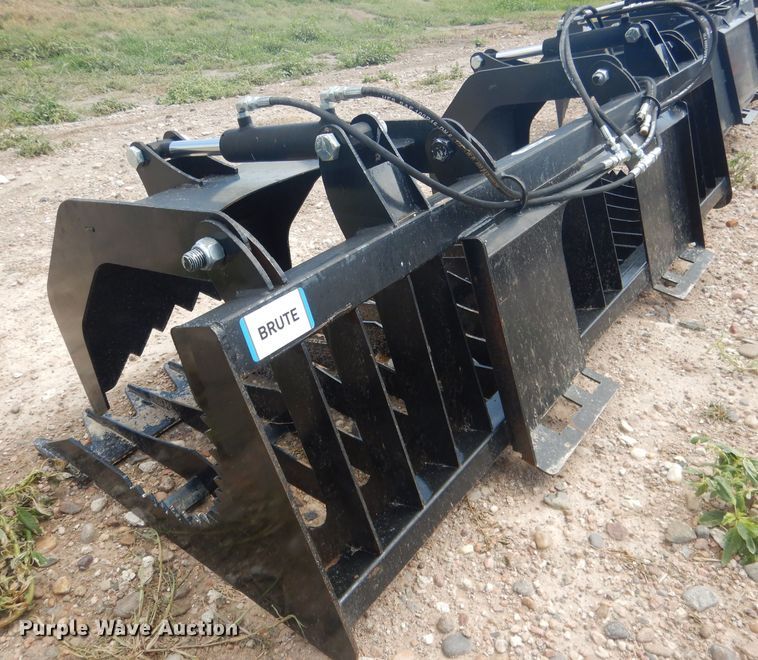 image for item FA9385 Brute 84"W skid steer grapple bucket